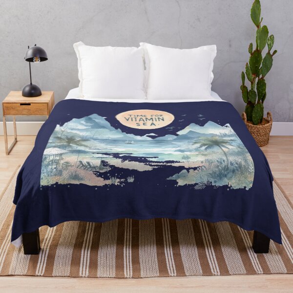 Item preview, Time For Vitamin Sea Beach Sailing Brids Mountain Coconut Tree Seaside Pavilion designed and sold by Nanthanon.