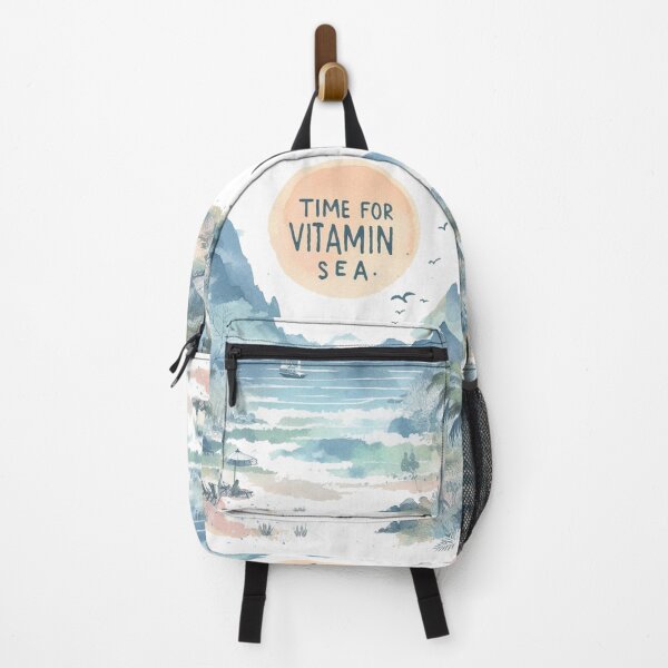 Item preview, Time For Vitamin Sea Beach Sailing Brids Mountain Coconut Tree Seaside Pavilion designed and sold by Nanthanon.