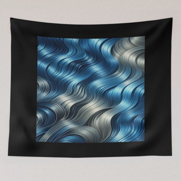 Item preview, Brushed Waves 17 designed and sold by Sybille-Yates.