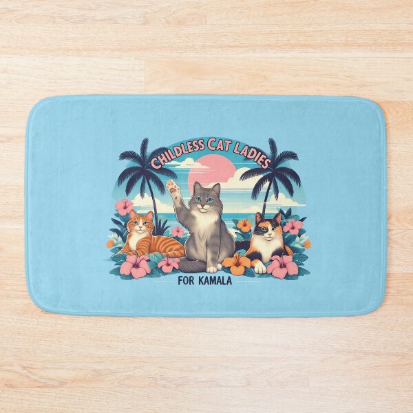 Item preview, Childless cat lady for kamala  designed and sold by svarupa.