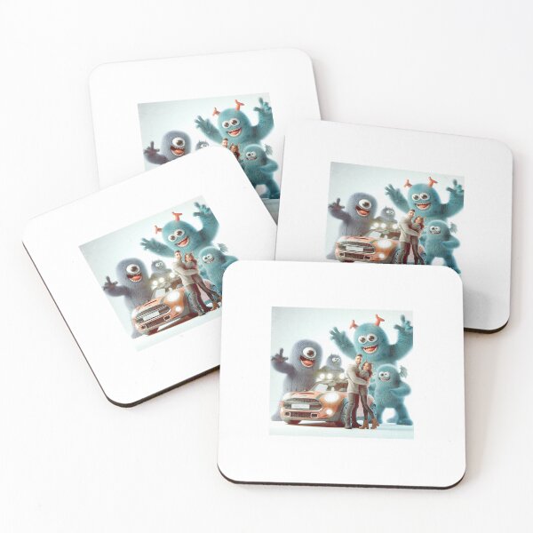Item preview, Fuzzy Fun: Monsters Meet Humans designed and sold by choder61.
