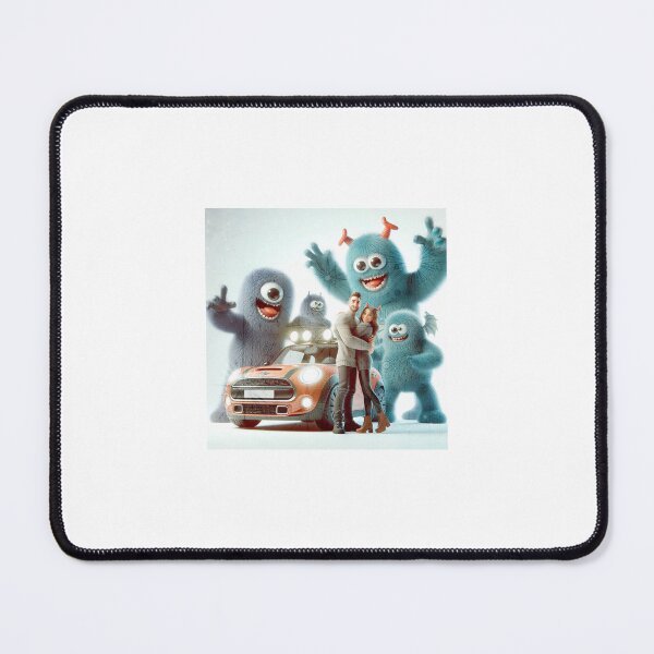 Item preview, Fuzzy Fun: Monsters Meet Humans designed and sold by choder61.