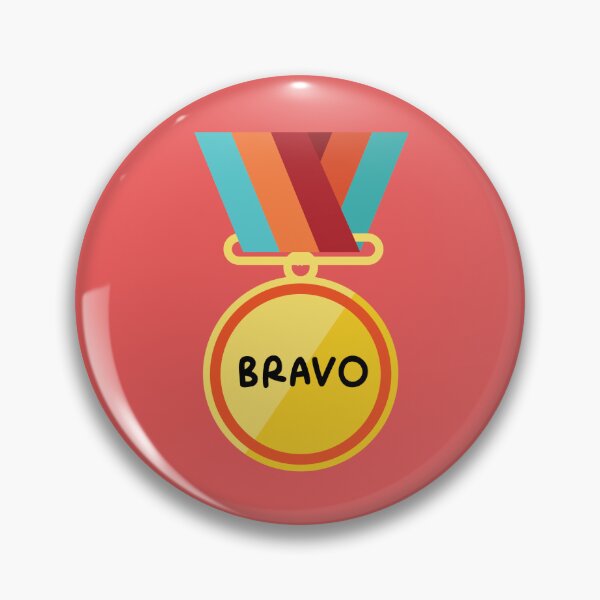 Item preview, Bravo Badge designed and sold by TrendyBlissUK.