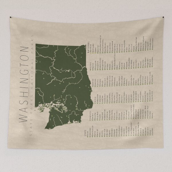 Item preview, Washington Parks designed and sold by FinlayMcNevin.