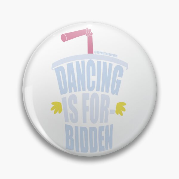 Item preview, Aqua Teen Hunger Force - Master Shake “Dancing is Forbidden” designed and sold by sophiethebopher.