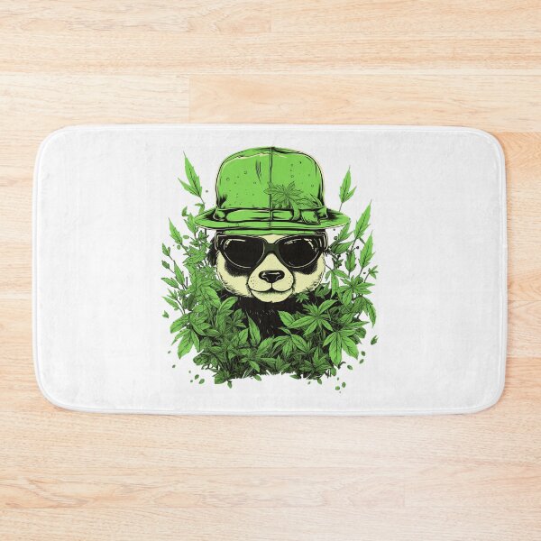 Item preview, Cool Colorful Panda Bear in Green designed and sold by MLArtifex.