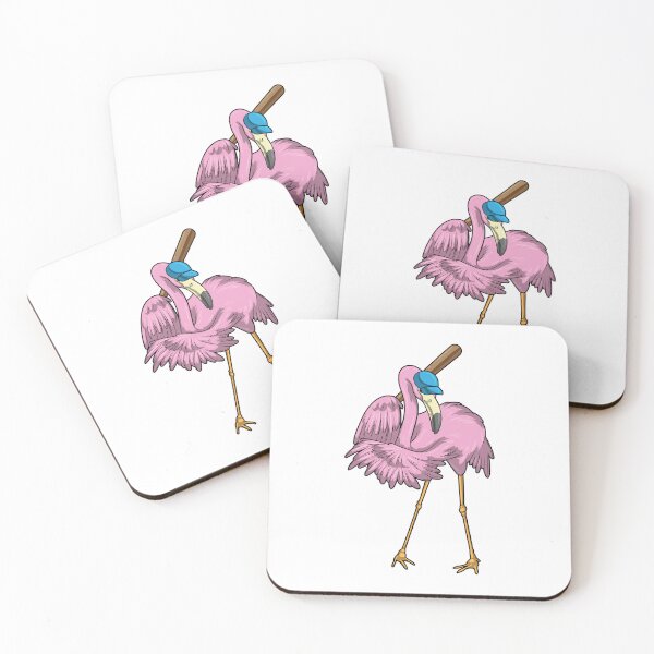Item preview, Flamingo Baseball Baseball bat designed and sold by Snabdesign84.