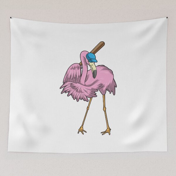 Item preview, Flamingo Baseball Baseball bat designed and sold by Snabdesign84.