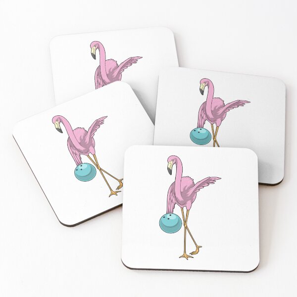 Item preview, Flamingo Bowling Bowling ball designed and sold by Snabdesign84.
