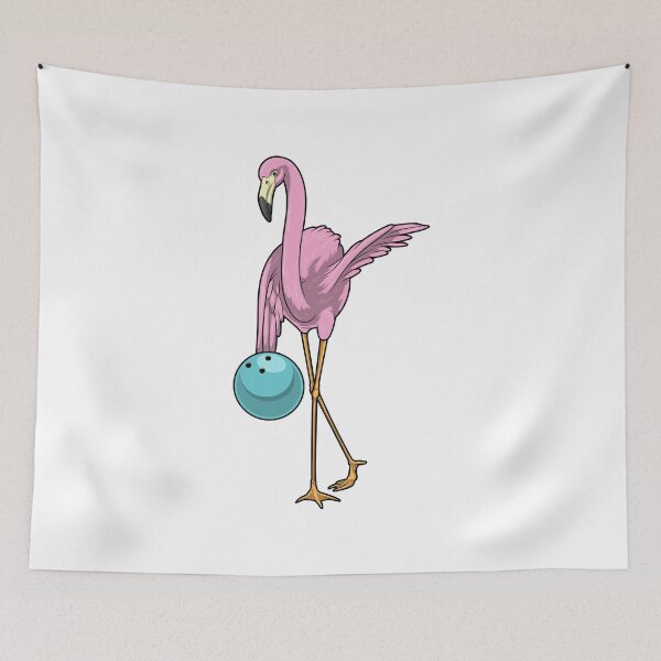 Item preview, Flamingo Bowling Bowling ball designed and sold by Snabdesign84.