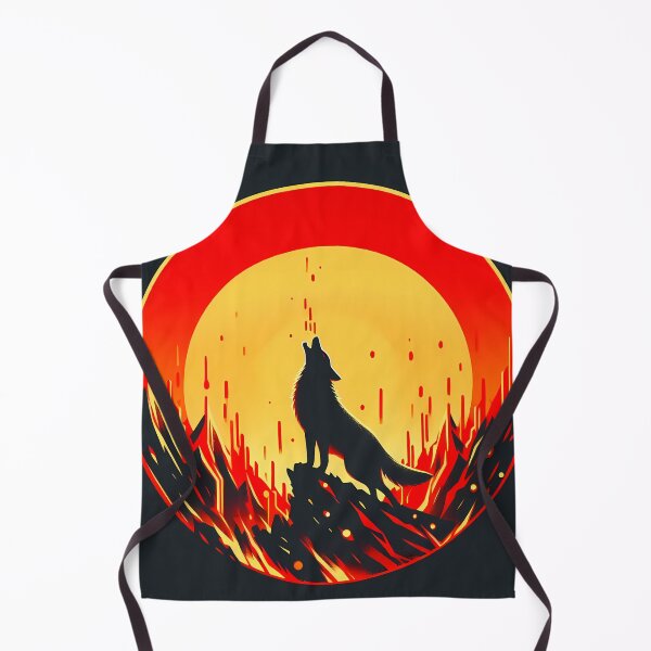Item preview, Fire Jackal, Ai Generated Art    designed and sold by ACC .