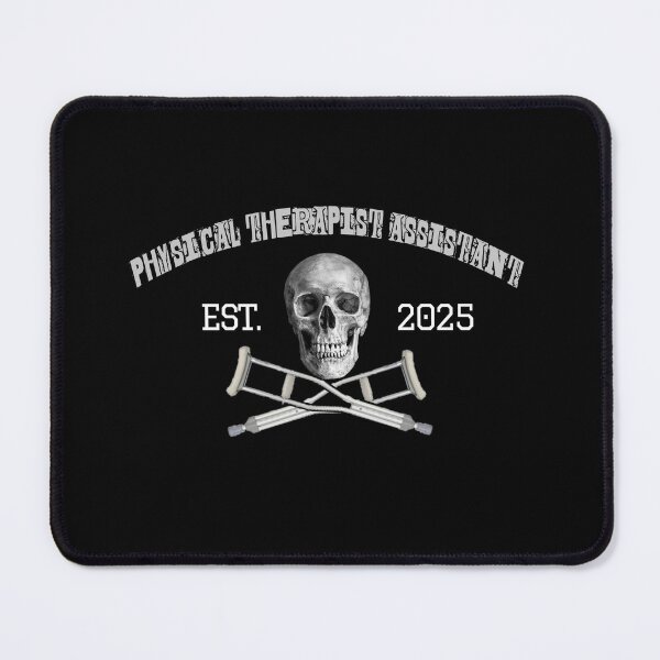 Item preview, Physical Therapist Assistant Skull and cross bones designed and sold by wowwmorgan.