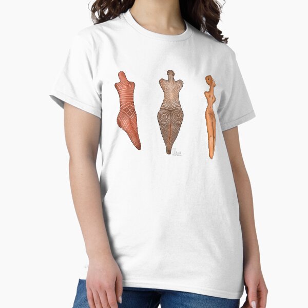 Aperçu de l'œuvre Figurines féminines Cucuteni créée et vendue par Narusicaa.