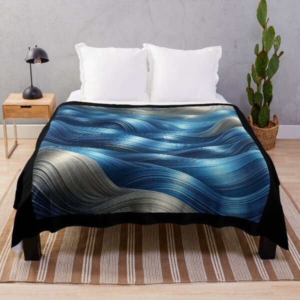 Item preview, Brushed Waves 19 designed and sold by Sybille-Yates.