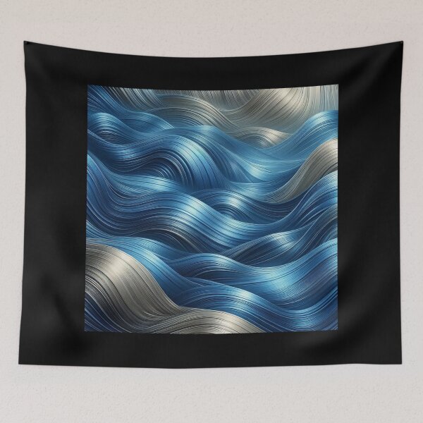 Item preview, Brushed Waves 19 designed and sold by Sybille-Yates.