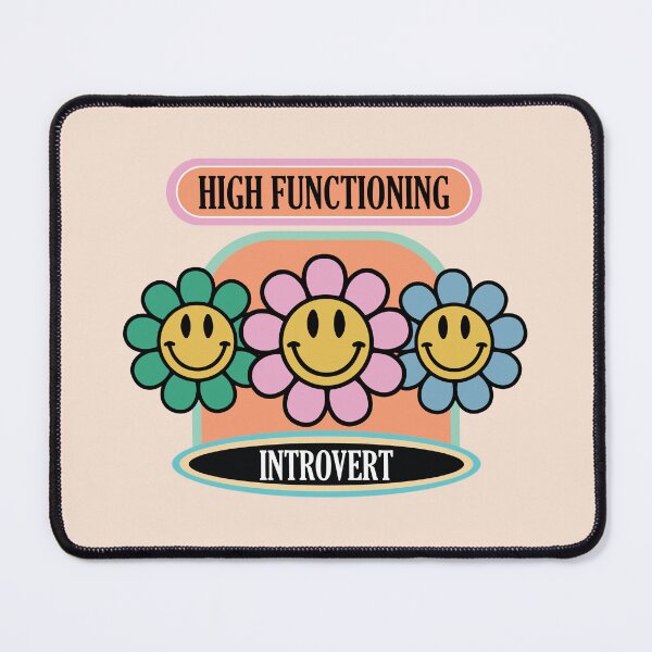 Item preview, Funny Quote High Functioning Introvert  designed and sold by bolimj.