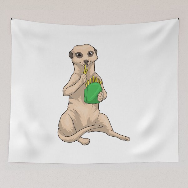 Item preview, Meerkat French fries designed and sold by Snabdesign84.