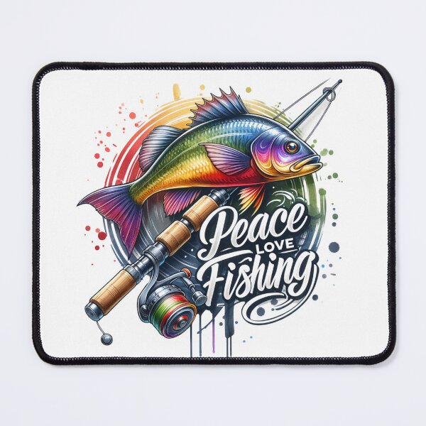 Item preview, Peace Love Fishing designed and sold by Made-by-Gus.