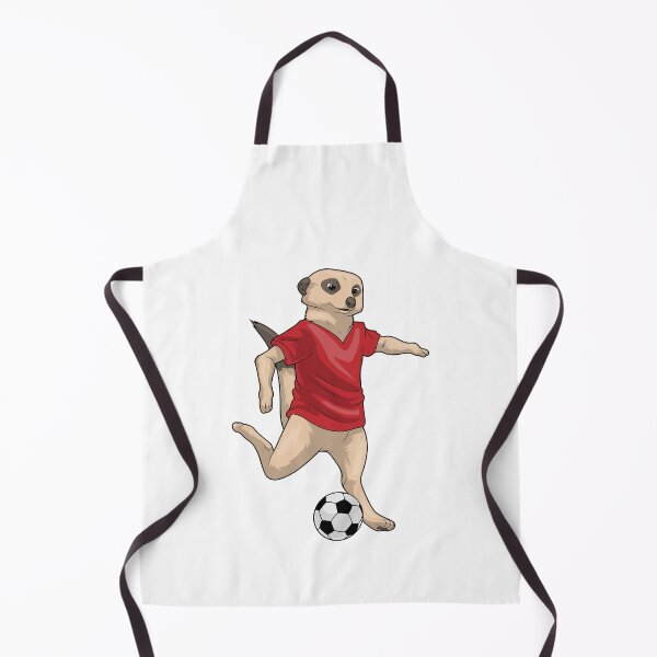 Item preview, Meerkat Soccer player Soccer designed and sold by Snabdesign84.