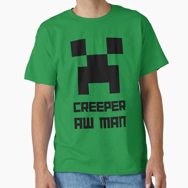 Item preview, Creeper Aw Man designed and sold by ConfusedStudio.
