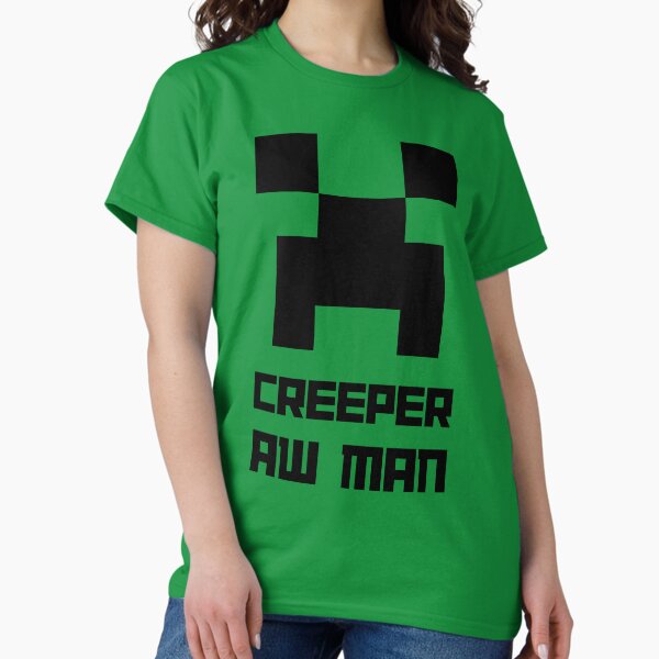 Artikel-Vorschau von Creeper Aw Man, designt und verkauft von ConfusedStudio.