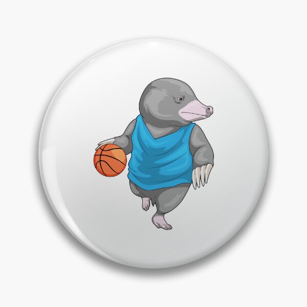Item preview, Mole Basketball player Basketball designed and sold by Snabdesign84.
