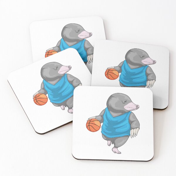 Item preview, Mole Basketball player Basketball designed and sold by Snabdesign84.