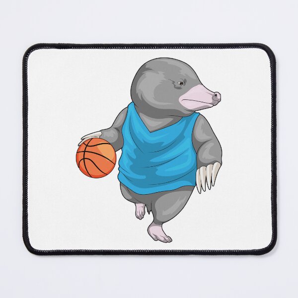 Item preview, Mole Basketball player Basketball designed and sold by Snabdesign84.