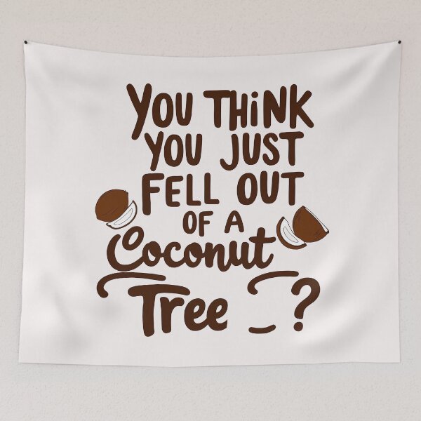 Item preview, Funny Kamala Harris Coconut Tree Quote  designed and sold by zoughlal.