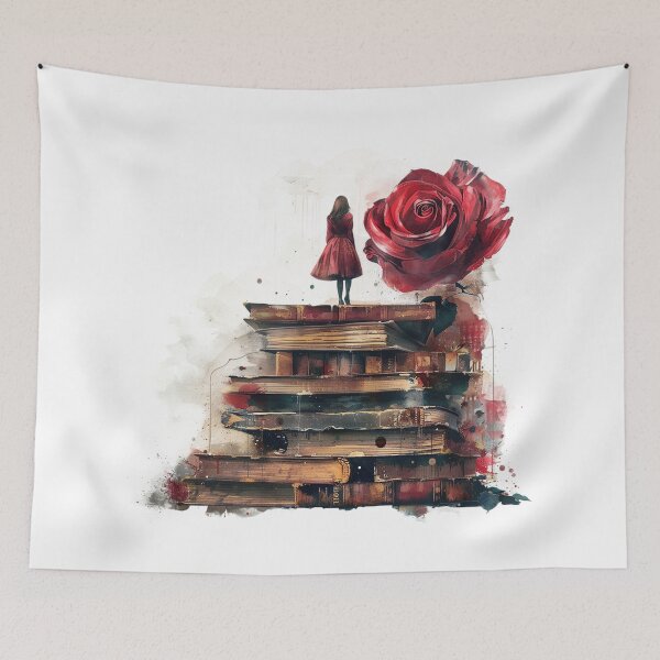 Item preview, Magic books with rose of dreams designed and sold by Micapox.