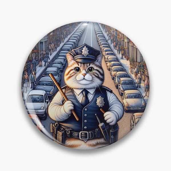 Item preview, Police Cat designed and sold by M-Y-A-R-T-.