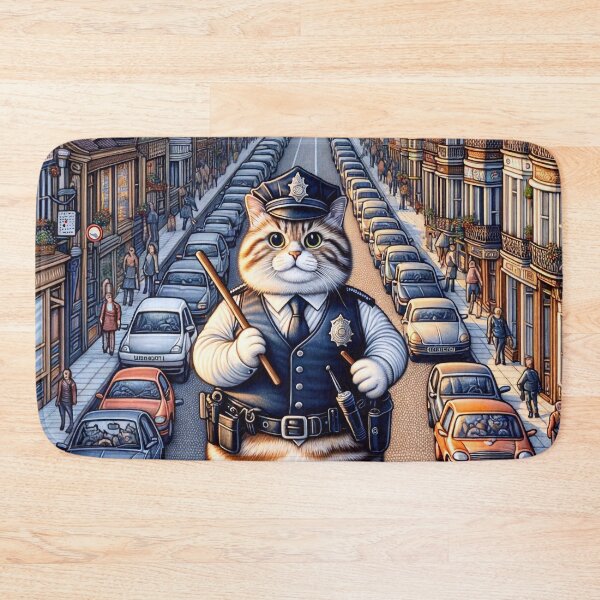 Item preview, Police Cat designed and sold by M-Y-A-R-T-.