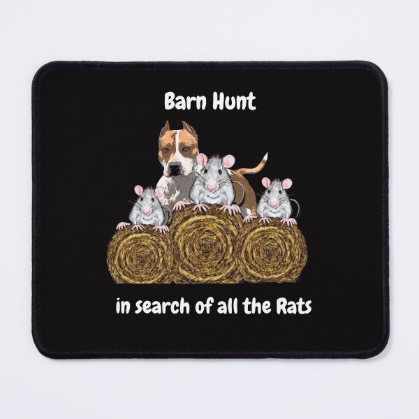 Item preview, Barn Hunt - in search of all the Rats with American Staffordshire Terrier designed and sold by LBKdesigns.