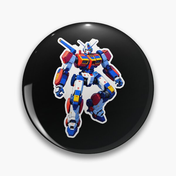 Item preview, Colorful Modern Mecha Robot designed and sold by artwaves.