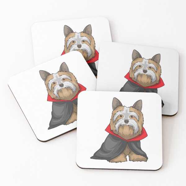 Item preview, Yorkshire Terrier Halloween Vampire designed and sold by Snabdesign84.