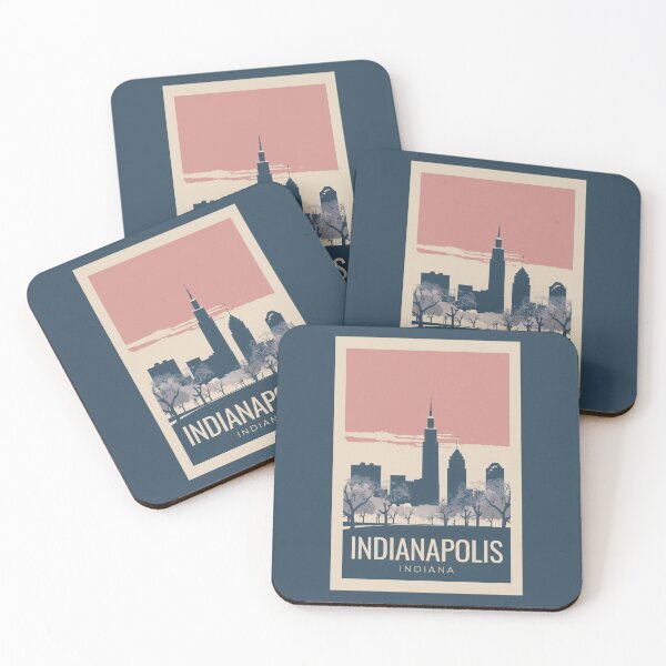 Item preview, A Vintage Travel Illustration of Indianapolis - Indiana - US designed and sold by GoodOldVintage.