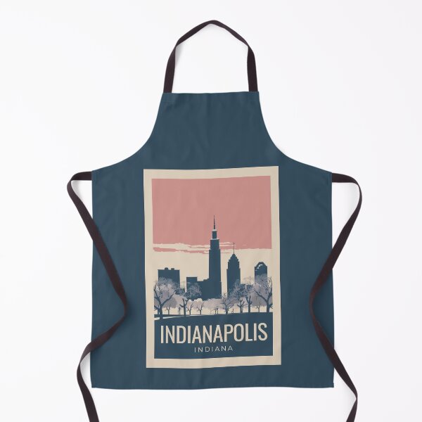 Item preview, A Vintage Travel Illustration of Indianapolis - Indiana - US designed and sold by GoodOldVintage.