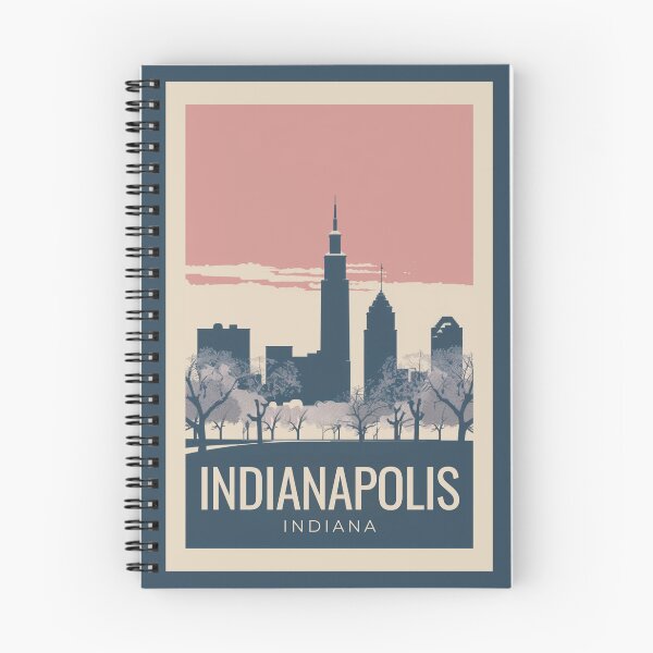 Item preview, A Vintage Travel Illustration of Indianapolis - Indiana - US designed and sold by GoodOldVintage.