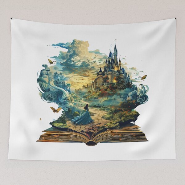 Item preview, Open book of a magical world designed and sold by Micapox.