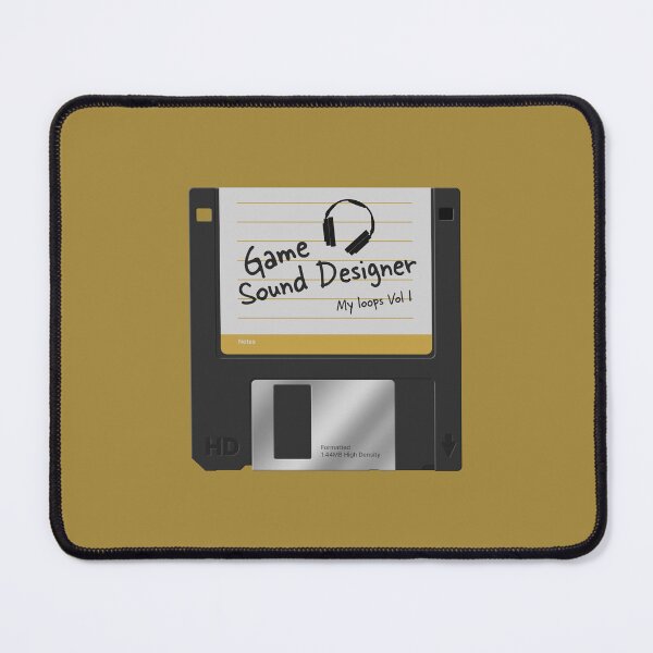 Item preview, Game Sound Designer Vintage Floppy Disk designed and sold by darkskygear.