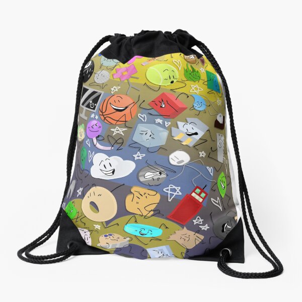 Battle for BFDI Drawstring Bag