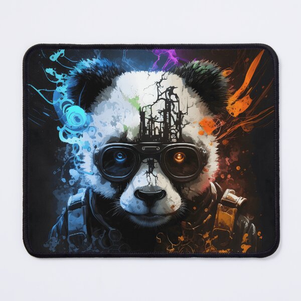 Item preview, Cool Cyberpunk Panda Bear designed and sold by MLArtifex.