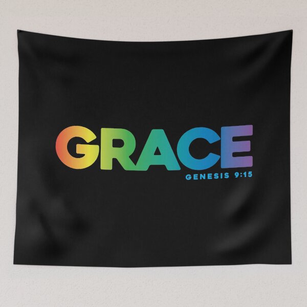 Item preview, Grace Rainbow Genesis 9 designed and sold by Reformed Shirt Co..