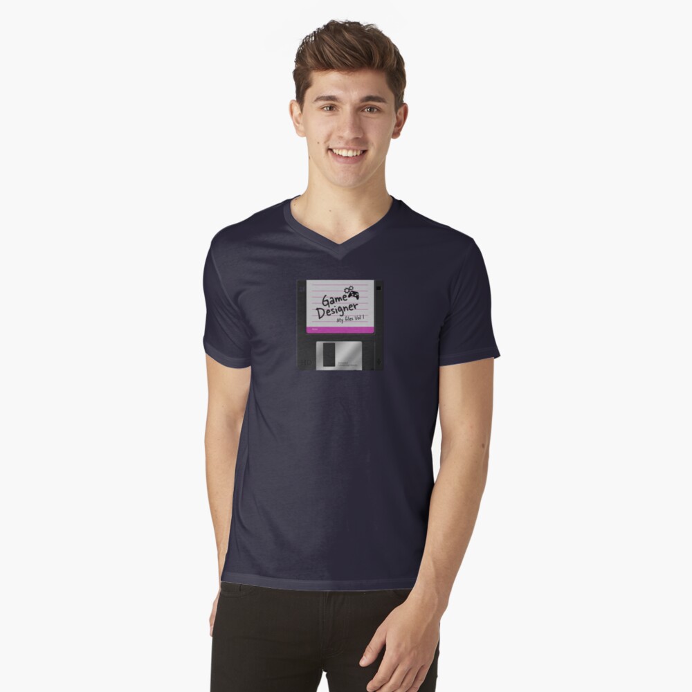 Item preview, V-Neck T-Shirt designed and sold by darkskygear.