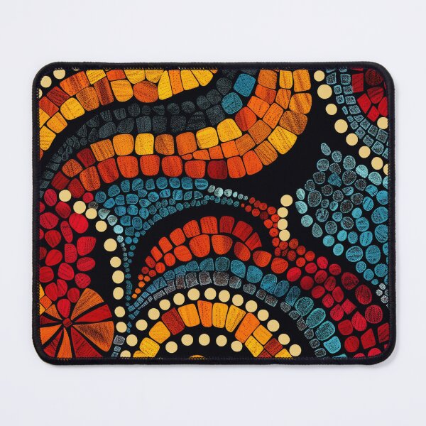 Item preview, Australian Aboriginal dot art pattern design designed and sold by anins-azuree.