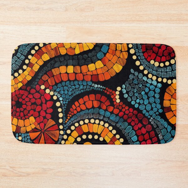 Item preview, Australian Aboriginal dot art pattern design designed and sold by anins-azuree.