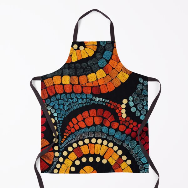 Item preview, Australian Aboriginal dot art pattern design designed and sold by anins-azuree.