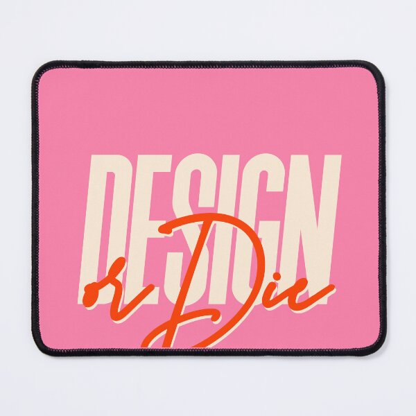 Item preview, (pink) Design or die - UX Designer | Product Designer | UI Designer Stickers designed and sold by PoshPixel.