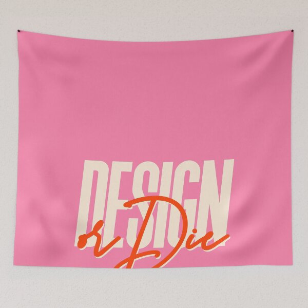 Item preview, (pink) Design or die - UX Designer | Product Designer | UI Designer Stickers designed and sold by PoshPixel.