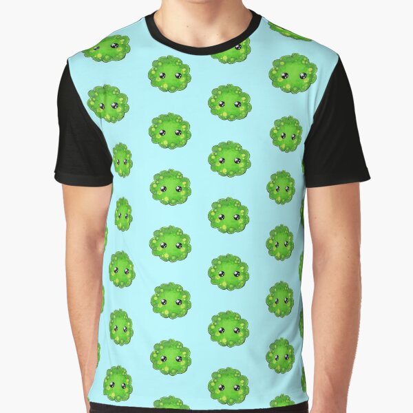Marimo Moss Ball Pattern Graphic T-Shirt